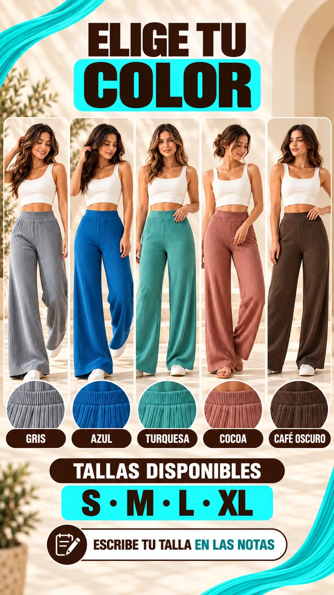 Pack x3 Pantalones Comfort
