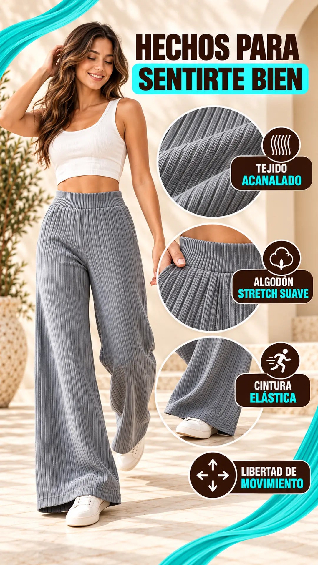 Pack x3 Pantalones Comfort